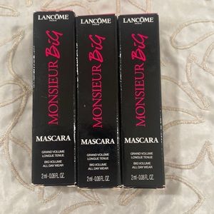 3 x Lancôme mascara travel size